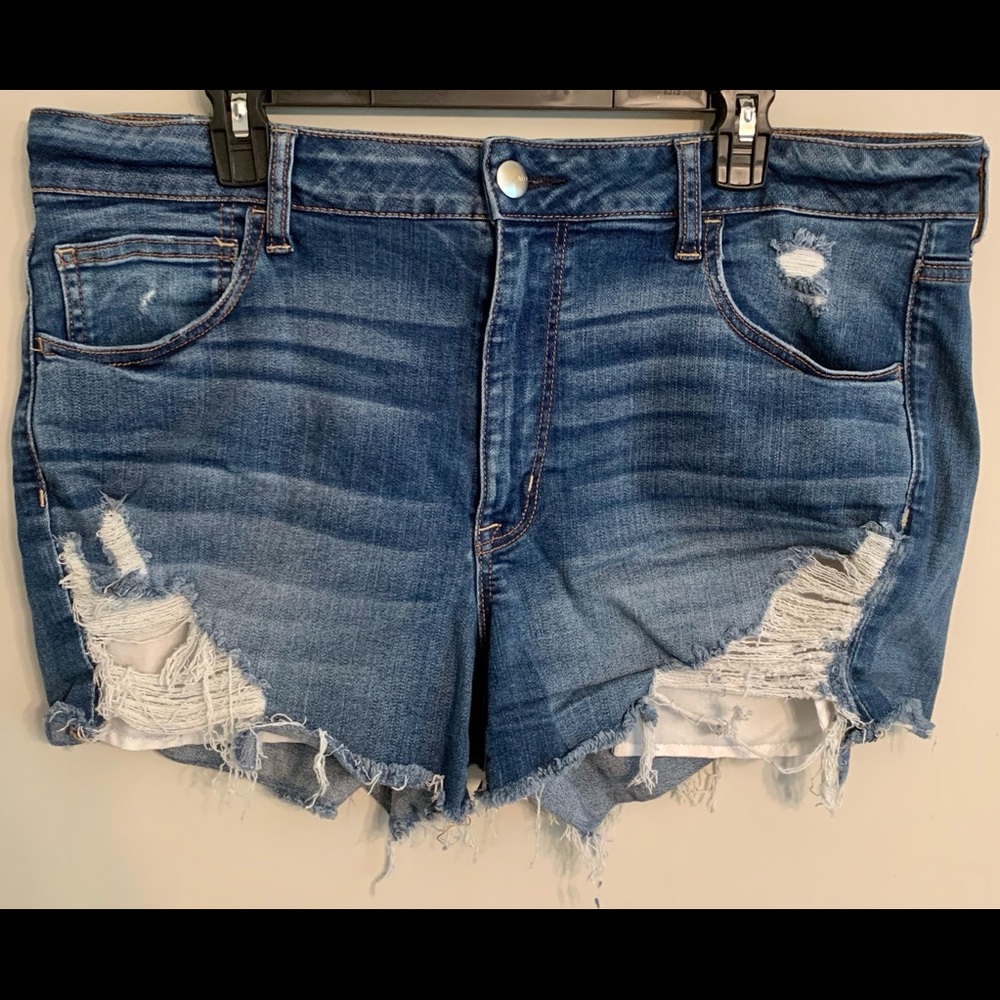 AE Hi-Rise Shortie Shorts